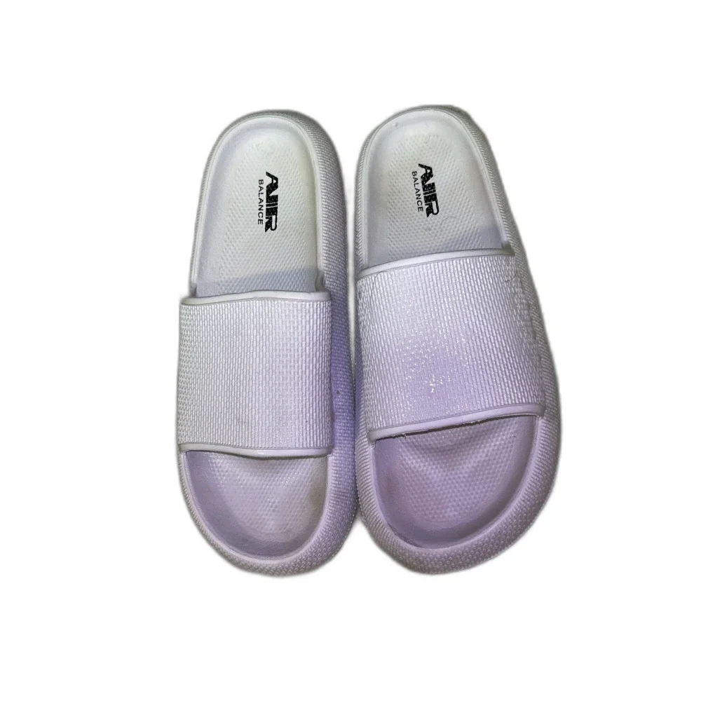 Air Balance Men's White Slides Size 8 41